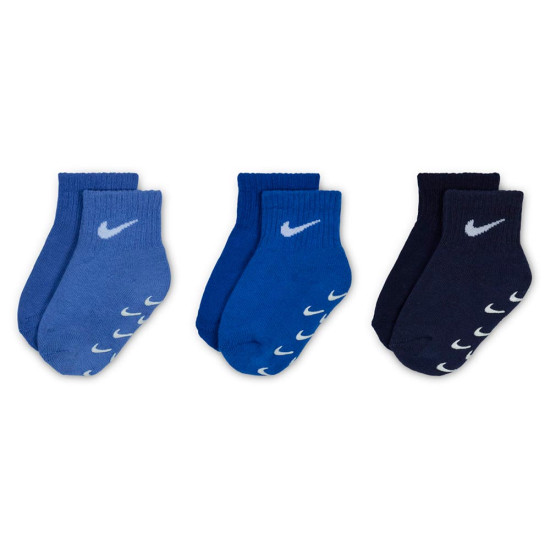 Nike Βρεφικές κάλτσες Gripper Ankle Socks 3 pairs